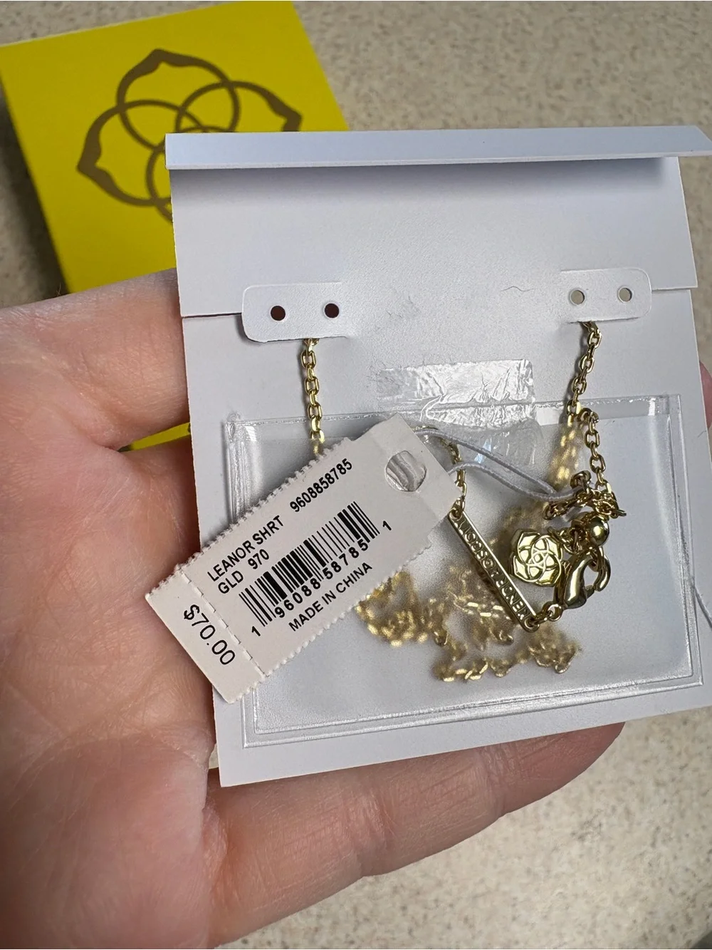 Kendra Scott Necklace - Gold
